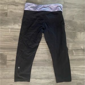 Ivivva by Lululemon Reversible Crop Leggings